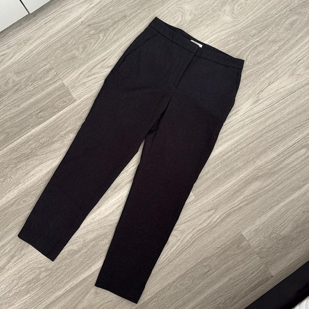 H&M Navy Dotted Trousers, 6